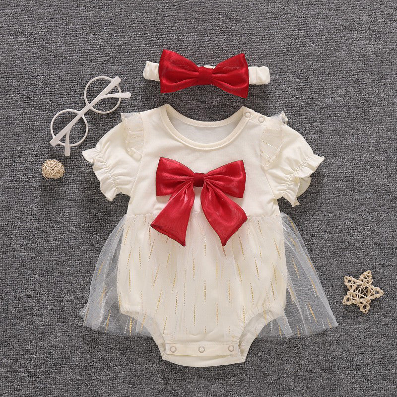 Princess Dress Romper Summer Baby Clothes