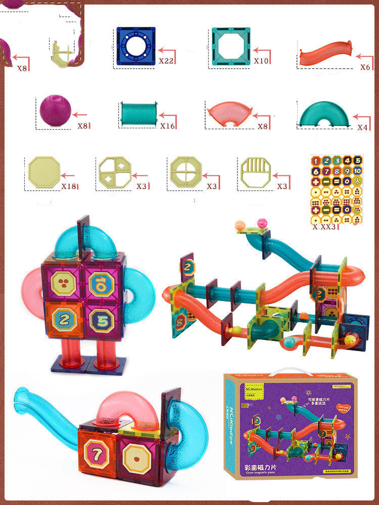 Newkey Assembled Building Blocks Baby Educational Toys